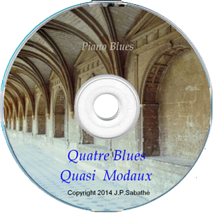 quatre blues quasi modaux